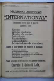 Página do jornal O Nordeste de agosto de 1940