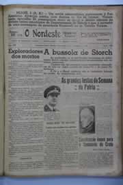 Página do jornal O Nordeste de setembro de 1940