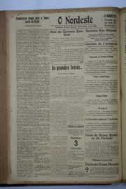 Página do jornal O Nordeste de setembro de 1940