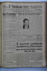 Página do jornal O Nordeste de setembro de 1940