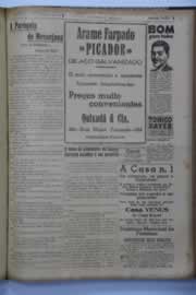 Página do jornal O Nordeste de setembro de 1940