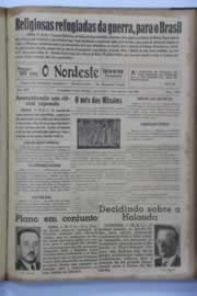 Página do jornal O Nordeste de outubro de 1940