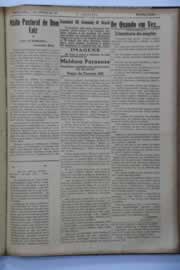 Página do jornal O Nordeste de outubro de 1940