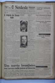 Página do jornal O Nordeste de novembro de 1940