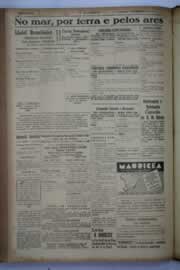 Página do jornal O Nordeste de dezembro de 1940