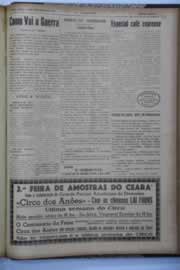 Página do jornal O Nordeste de dezembro de 1940
