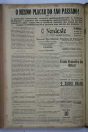 Página do jornal O Nordeste de dezembro de 1940