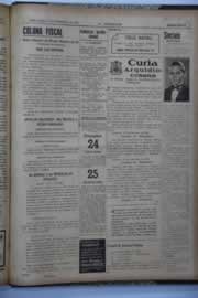 Página do jornal O Nordeste de dezembro de 1940