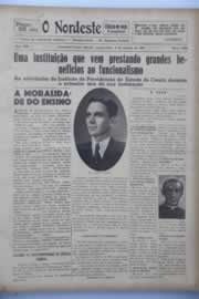 Página do jornal O Nordeste de janeiro de 1941