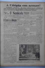 Página do jornal O Nordeste de janeiro de 1941