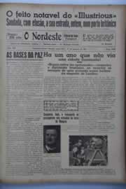 Página do jornal O Nordeste de janeiro de 1941
