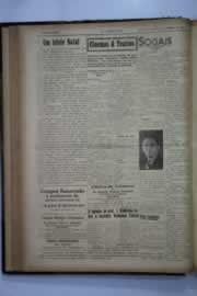 Página do jornal O Nordeste de janeiro de 1941