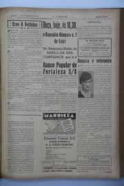 Página do jornal O Nordeste de fevereiro de 1941
