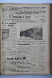 Página do jornal O Nordeste de fevereiro de 1941