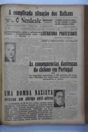 Página do jornal O Nordeste de fevereiro de 1941