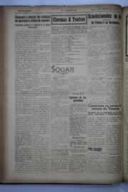 Página do jornal O Nordeste de março de 1941