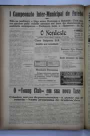 Página do jornal O Nordeste de março de 1941