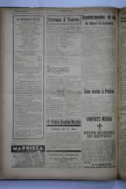 Página do jornal O Nordeste de março de 1941