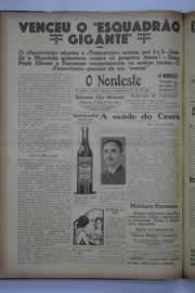 Página do jornal O Nordeste de março de 1941