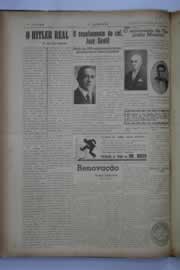 Página do jornal O Nordeste de março de 1941