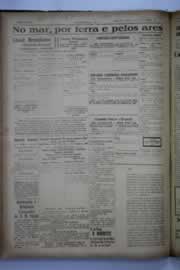 Página do jornal O Nordeste de março de 1941