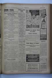 Página do jornal O Nordeste de março de 1941