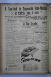 Página do jornal O Nordeste de março de 1941