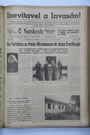Página do jornal O Nordeste de abril de 1941