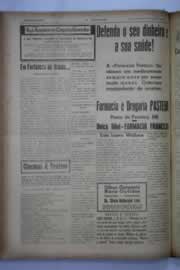 Página do jornal O Nordeste de abril de 1941