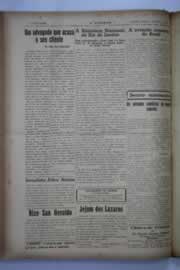 Página do jornal O Nordeste de abril de 1941