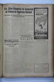 Página do jornal O Nordeste de abril de 1941