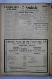 Página do jornal O Nordeste de abril de 1941