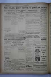 Página do jornal O Nordeste de abril de 1941