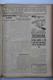 Página do jornal O Nordeste de abril de 1941