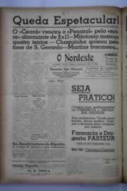 Página do jornal O Nordeste de abril de 1941