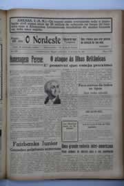 Página do jornal O Nordeste de maio de 1941