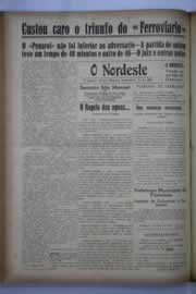 Página do jornal O Nordeste de maio de 1941