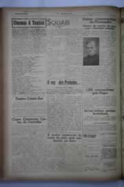 Página do jornal O Nordeste de maio de 1941