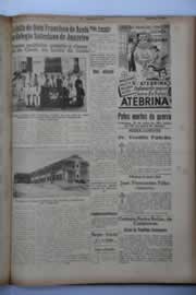 Página do jornal O Nordeste de maio de 1941