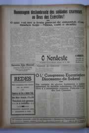 Página do jornal O Nordeste de maio de 1941