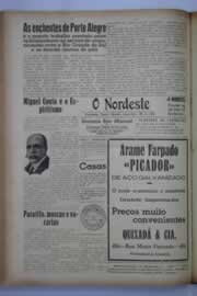 Página do jornal O Nordeste de maio de 1941
