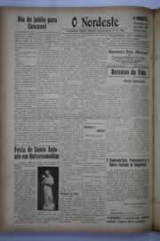 Página do jornal O Nordeste de junho de 1941
