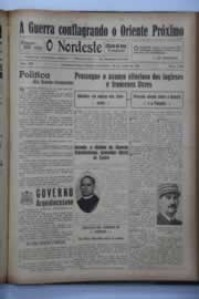 Página do jornal O Nordeste de junho de 1941