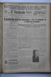 Página do jornal O Nordeste de junho de 1941