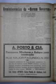 Página do jornal O Nordeste de junho de 1941