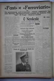 Página do jornal O Nordeste de julho de 1941