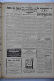 Página do jornal O Nordeste de julho de 1941