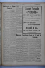 Página do jornal O Nordeste de julho de 1941