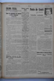 Página do jornal O Nordeste de julho de 1941