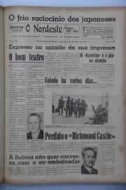 Página do jornal O Nordeste de julho de 1941